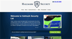 Desktop Screenshot of hallmark-security.com