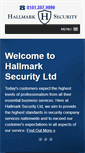 Mobile Screenshot of hallmark-security.com